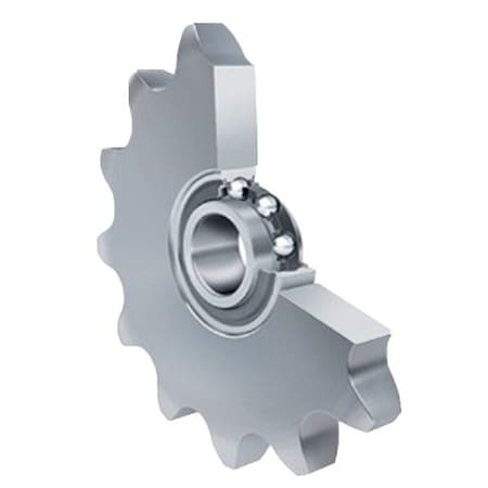 Schaeffler Idler Chain Sprocket, 16.2 MM Bore Diameter, 40 MM Outside Diameter, 18.3 MM Overall Width KSR16-L0-08-10-18-08